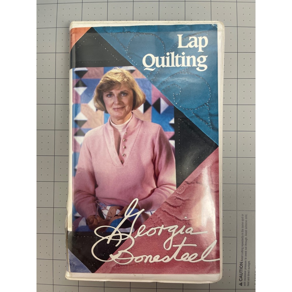 Lap Quilting with Georgia Bonesteel VHS #1 Vintage 1988 Instructional Video HBO